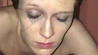 DEGRADED WHORE WIFE HUMILIATED AFTER ANAL