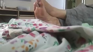 Candid Indian Wife Crossed feet 2!