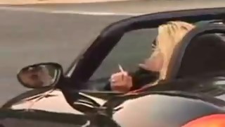 Sexy wife smoking
