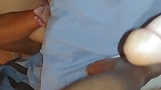 jerking  watching my wife fuck another man