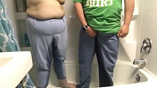 The Wife and I Peeing Our Pants