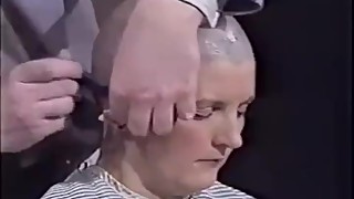 House Wife Gets Her Head Shaved On TV